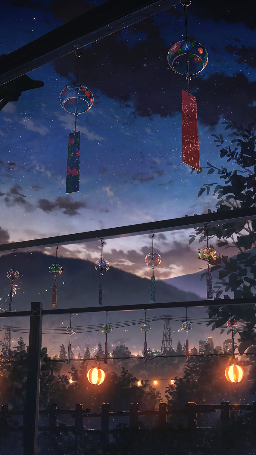 Late Summer Nights, Evening Breeze [Original / Scenery] HD phone wallpaper