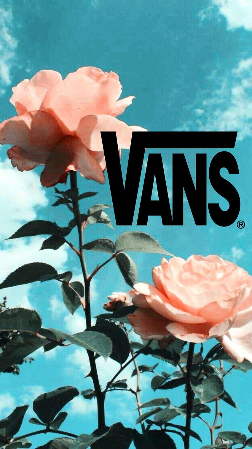 Flower shop vans wallpaper