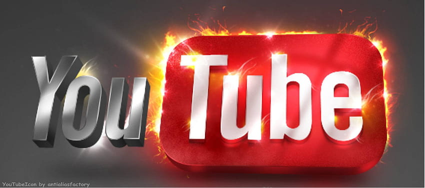 Група в YouTube, лого на YouTube HD тапет