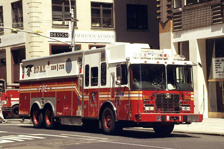 FDNY Engine Used for Funerals., rescue 1 fdny HD wallpaper