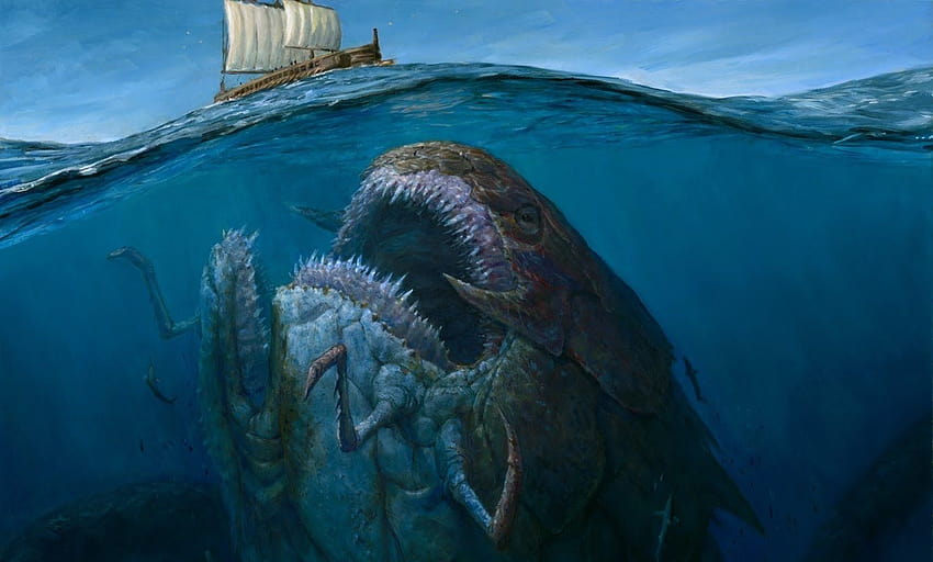 海の怪物、ファンタジー、HQ 海の怪物 高画質の壁紙