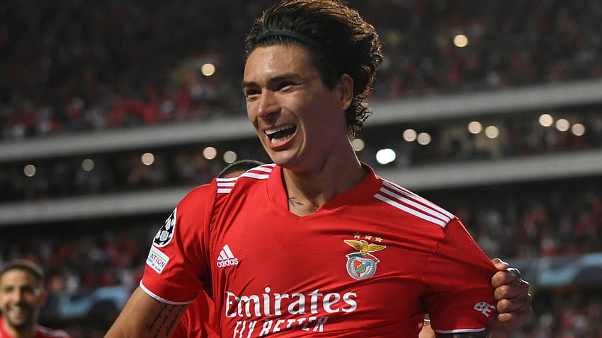 Darwin Nunez: West Ham, Benfica forveti HD duvar kağıdı