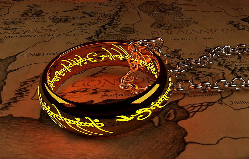 Map, The Lord Of The Rings, Ring, The Lord Of The Rings, Chain, The One Ring , section фильмы 高画質の壁紙
