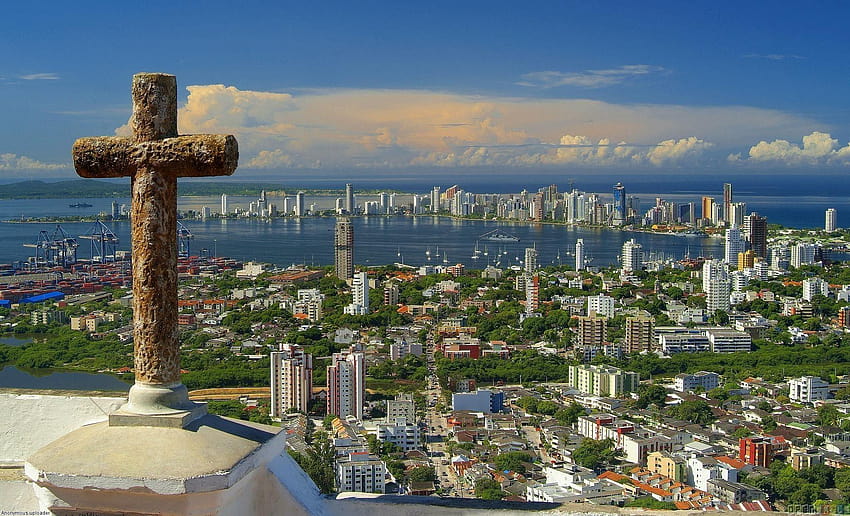 Cartagena, Kolumbia Tapeta HD