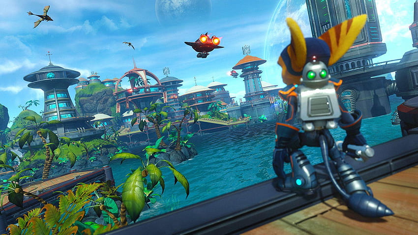 Ripping The Galaxy A New One: A Ratchet and Clank Retrospektive, Ratchet and Clank Galaxy HD-Hintergrundbild