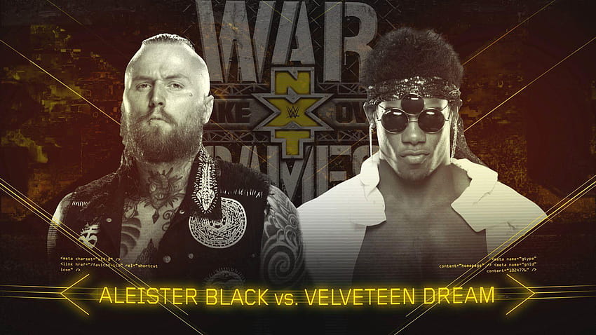 Velveteen Dream vows to make Aleister Black say his name at TakeOver HD wallpaper