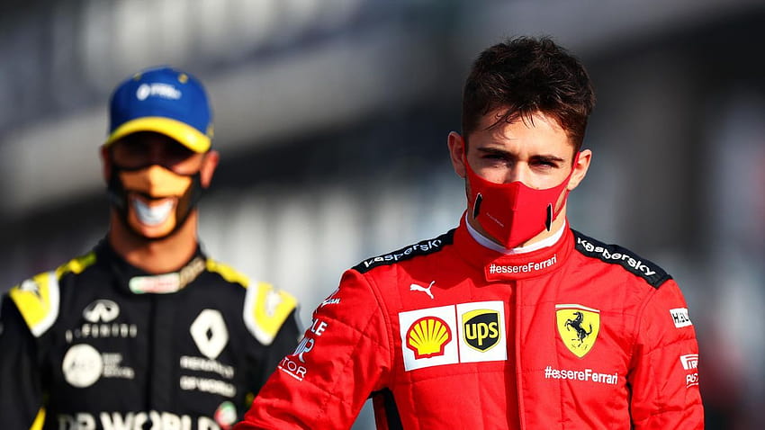 Шофьорът на Ferrari Шарл Льоклер се самоизолира у дома в Монако след положителен тест за коронавирус, Шарл Льоклер 2021 HD тапет