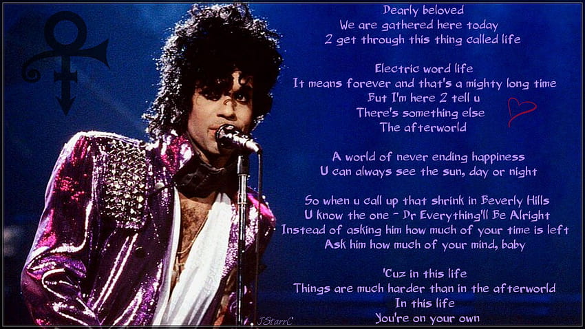 Prince Purple Rain, prince singer HD wallpaper