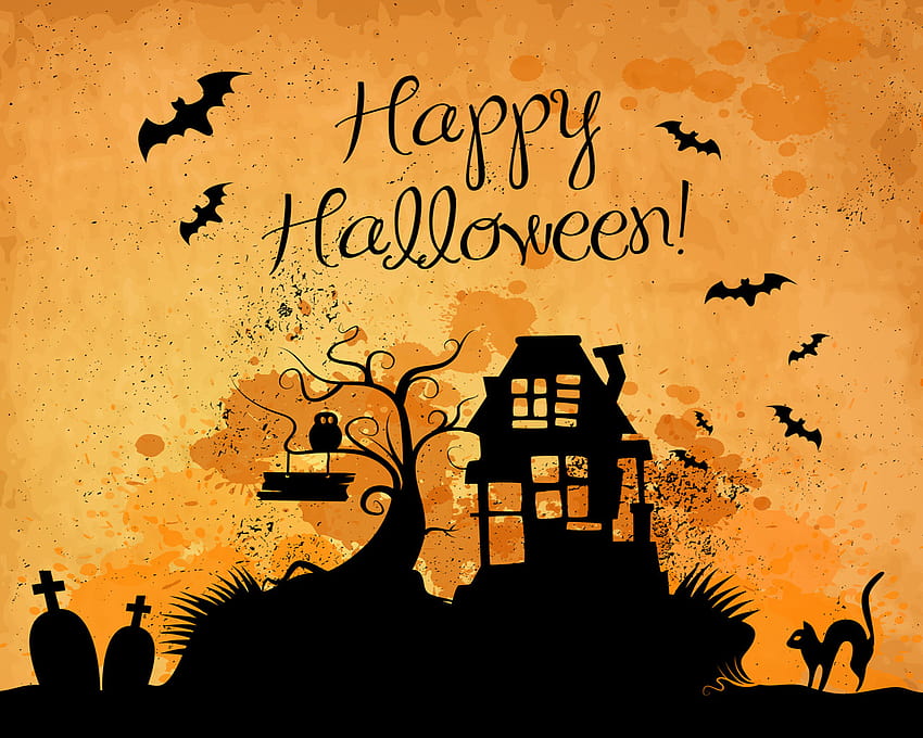 Halloween de depósito, arte vectorial halloween fondo de pantalla