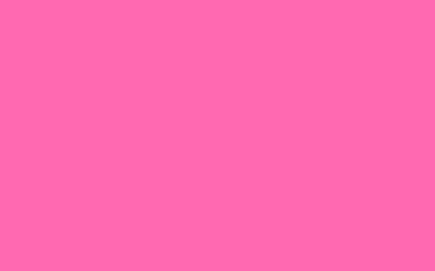 2560x1600 Hot Pink Solid Color Backgrounds, latar belakang warna pink polos Wallpaper HD