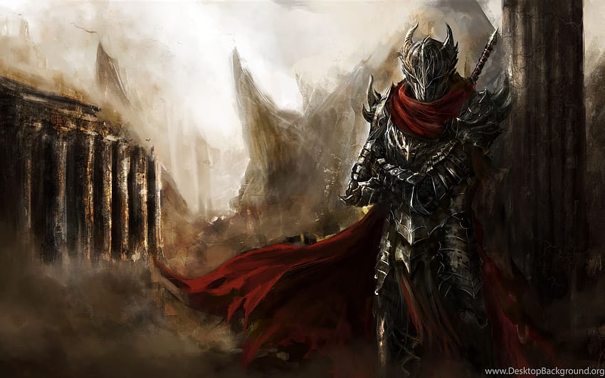 Dark Warrior Artwork Backgrounds, black warrior HD wallpaper | Pxfuel