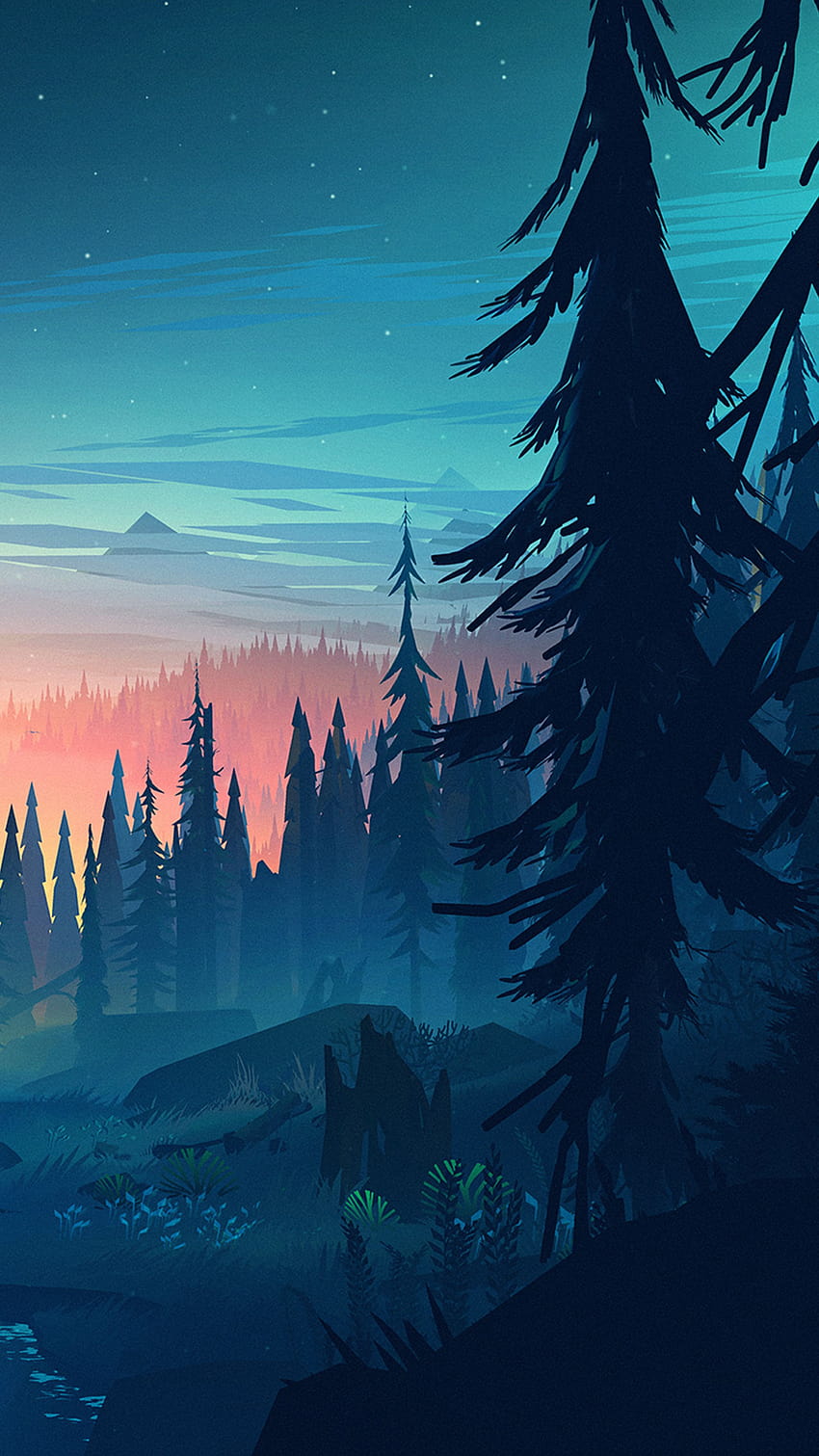 Steam Workshop::4K-Gravity-Falls-Wallpapers blue forest