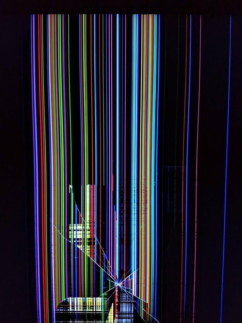 Screen Crack, fake broken screen HD phone wallpaper