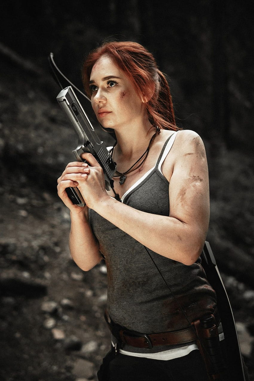 Girl Gun, weibliche Waffen HD-Handy-Hintergrundbild