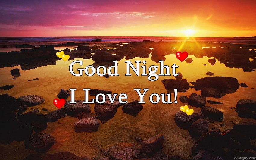 22 Amazing Good Night Love Quotes & Sayings HD wallpaper
