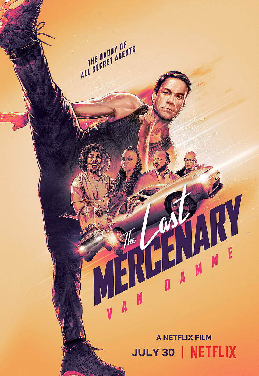 The Last Mercenary Movie Poster / Affiche HD phone wallpaper