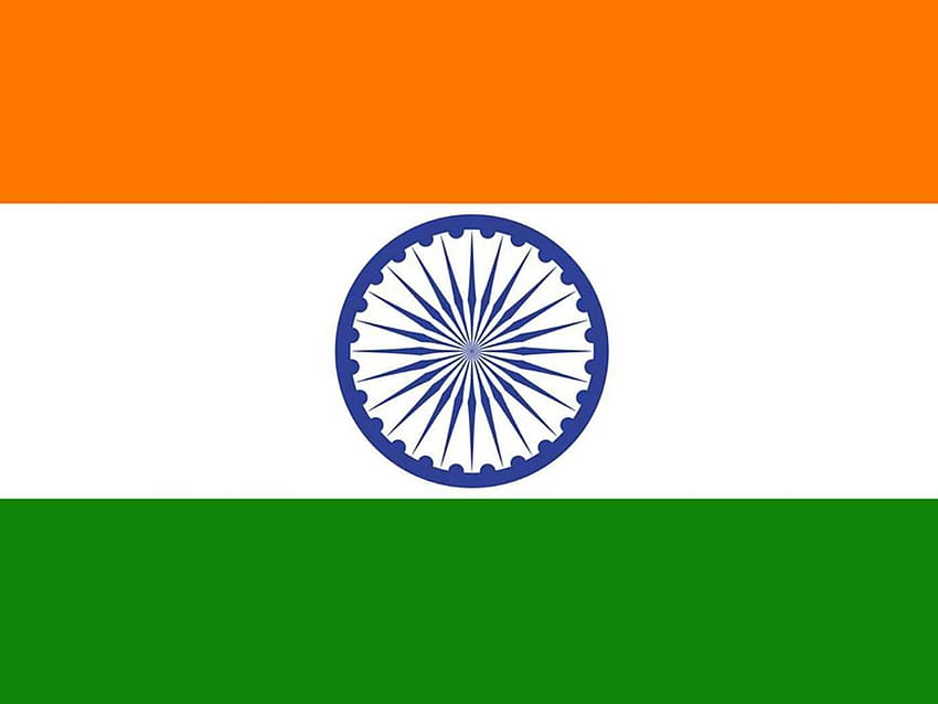 Smartpost: Flaga narodowa: Tiranga, flaga Indii na oczach Tapeta HD