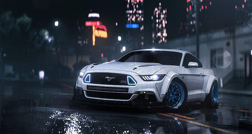 Need For Speed ​​​​Mustang, necesidad de recuperación de la velocidad fondo de pantalla