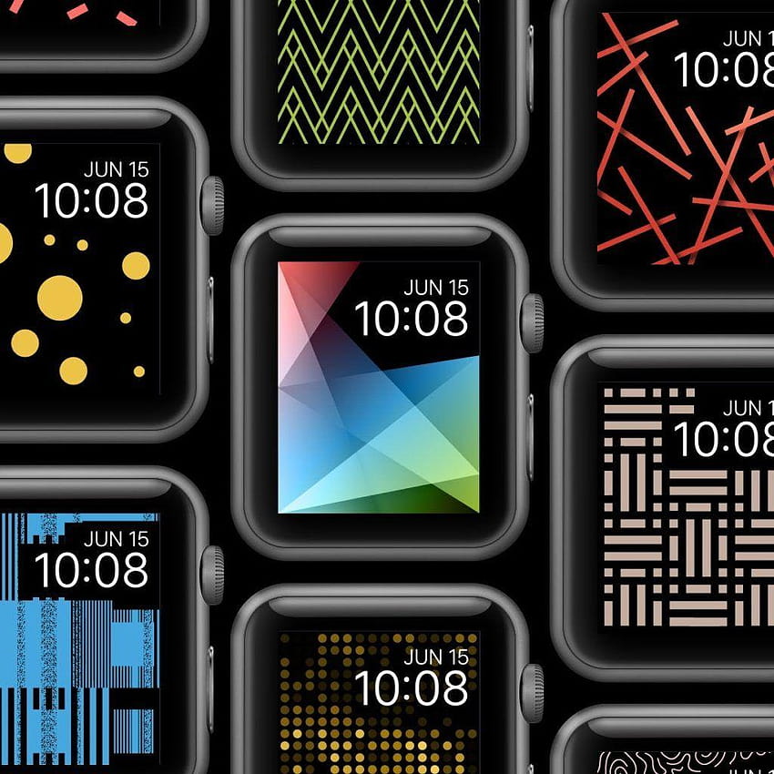 Apple Watch, Facely, Design, Fashion, Color, สมาร์ทวอทช์ วอลล์เปเปอร์โทรศัพท์ HD