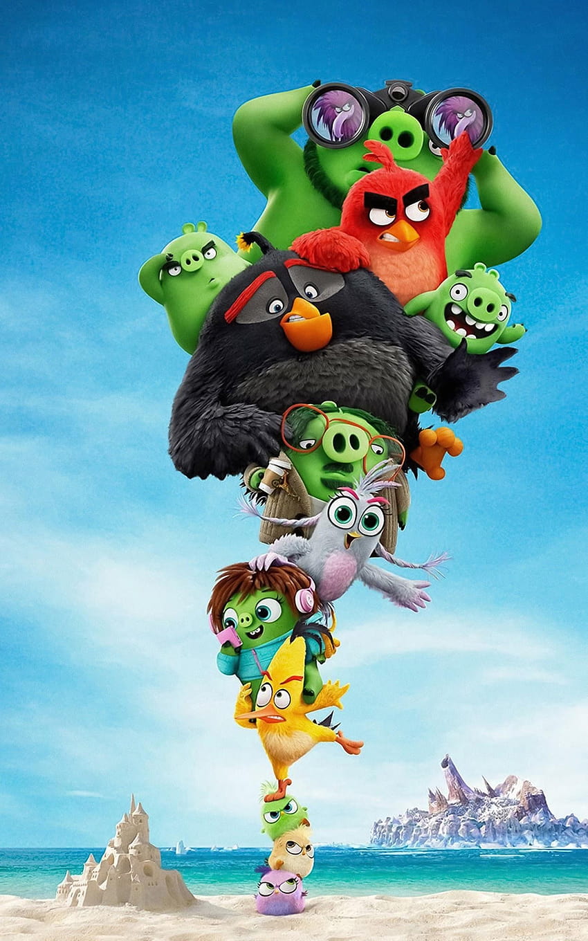 Film Angry Birds 2 wallpaper ponsel HD