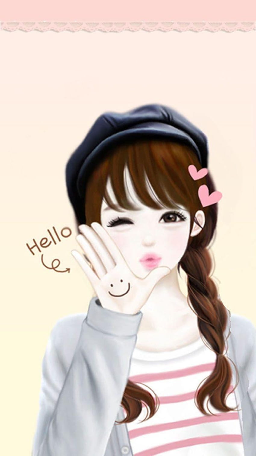 Korean Cute Cartoon For Mobile, cute cartoon mobile HD phone wallpaper |  Pxfuel