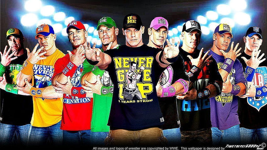 WWE John Cena Multi papel de parede HD