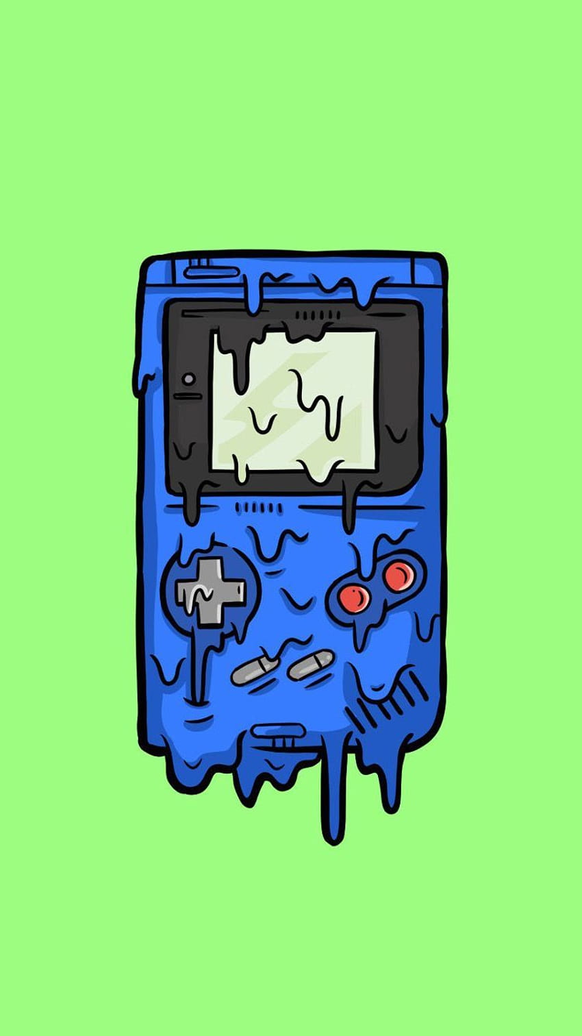 GAME BOY, gameboy kolorowy iPhone Tapeta na telefon HD