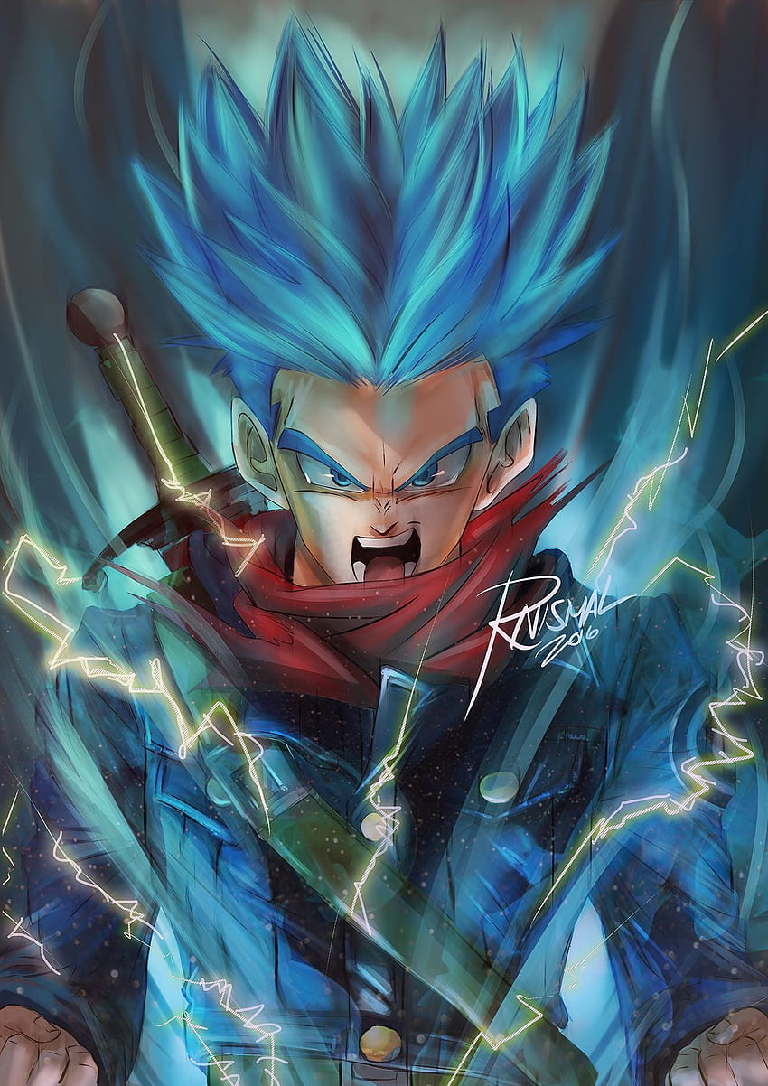 Goku Super Saiyan 3 Illustration on Behance, goku sayajin 3 