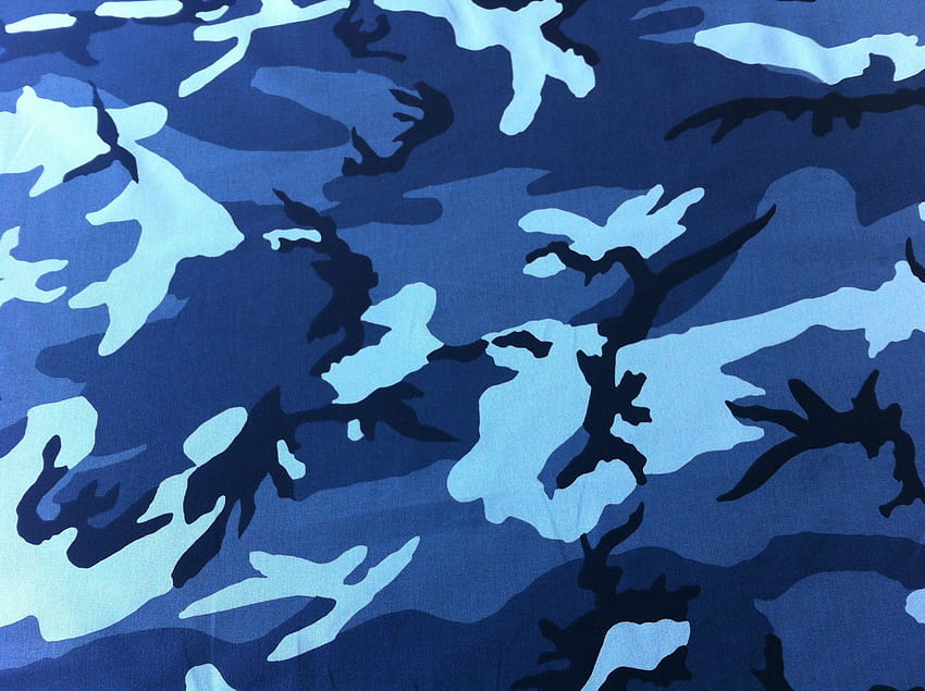 Navy Camo, blue camouflage uniform HD wallpaper