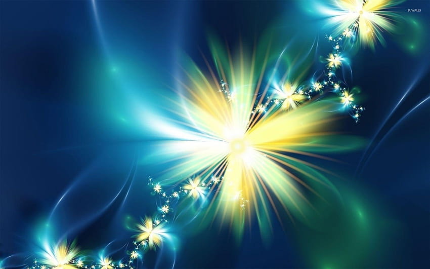 Glowing Flower HD wallpaper | Pxfuel