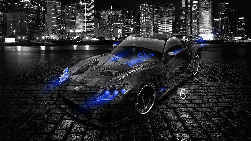 Mazda RX7 Veilside Bodykit JDM Crystal City Car 2014 El Tony, RX 7 Veilside papel de parede HD