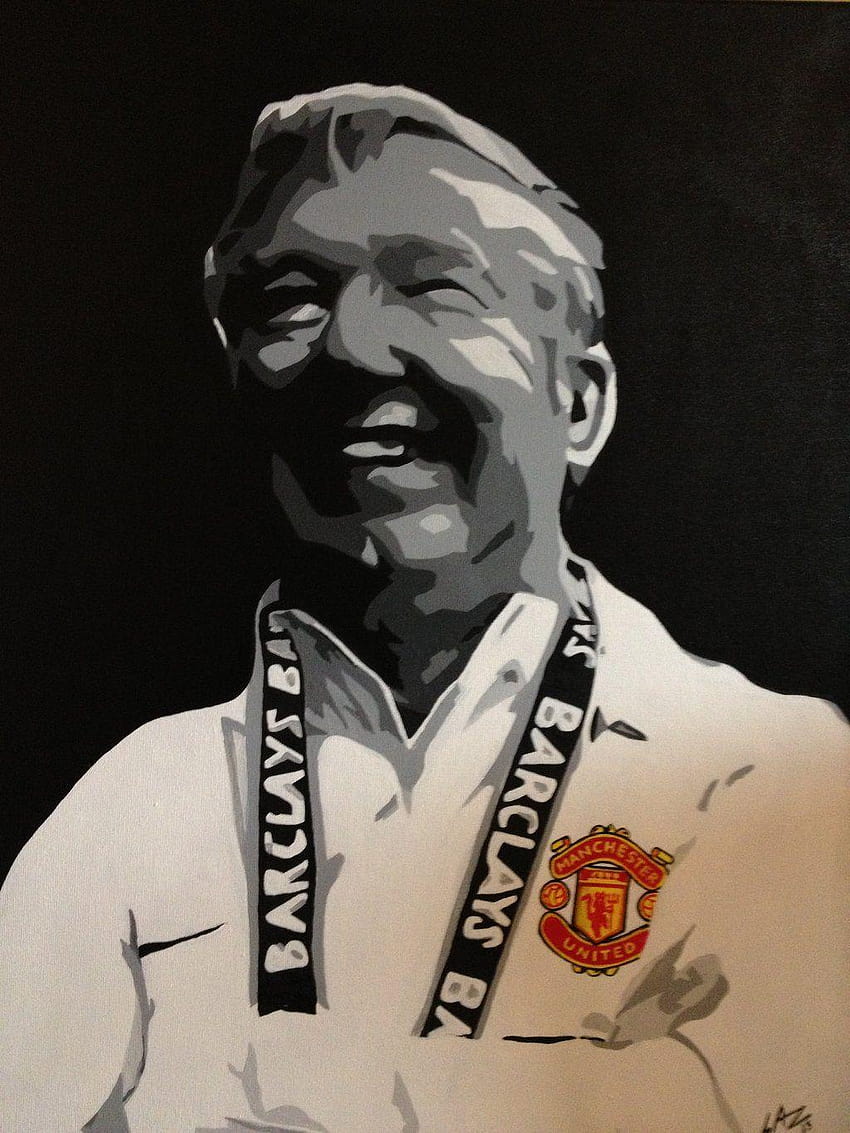 Sir Alex Ferguson by Gazdep HD phone wallpaper