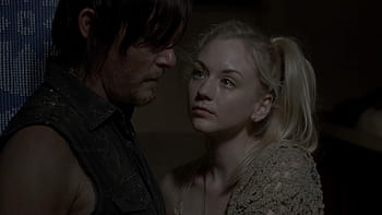 the walking dead daryl and beth kiss