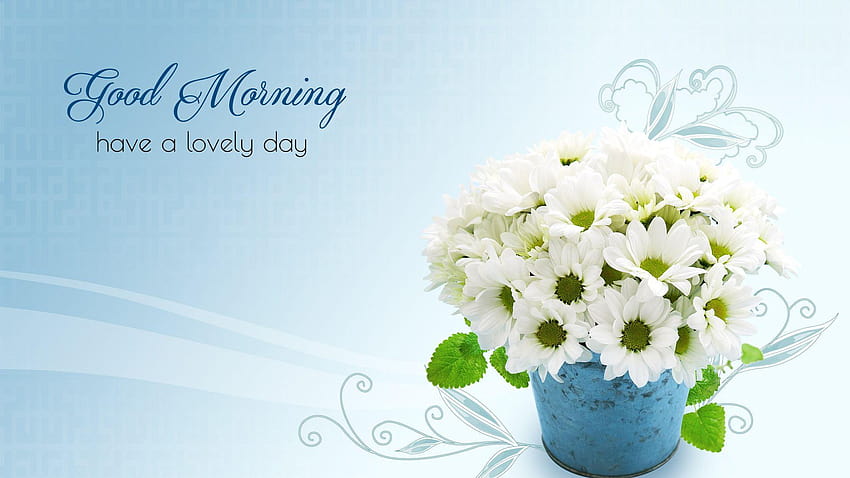 Buongiorno con fiori, Full 1920x1080 GM, buongiorno Sfondo HD