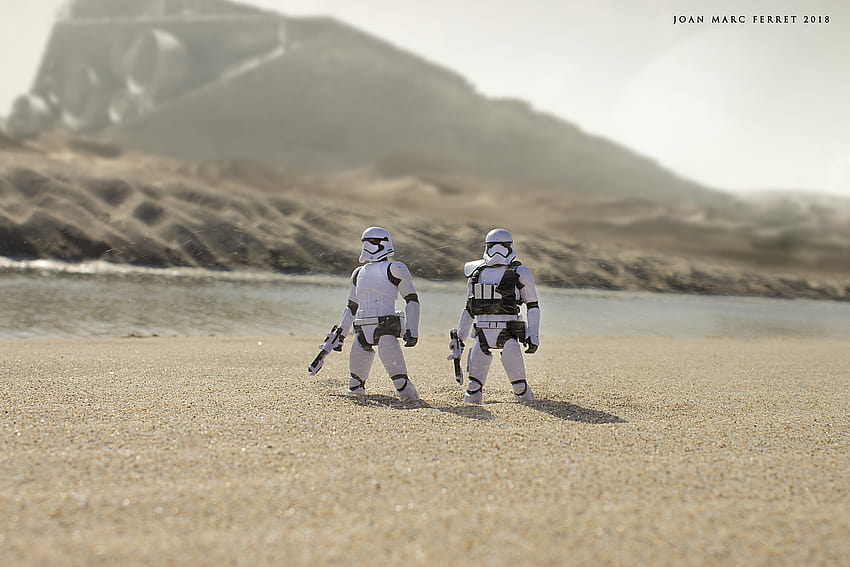 Urutan pertama Stormtroopers di Jakku Wallpaper HD