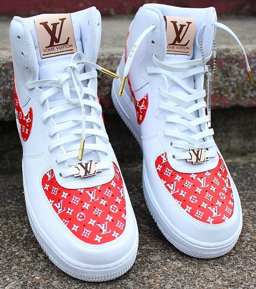 Those much-teased Louis Vuitton Nike Air Force Ones could finally