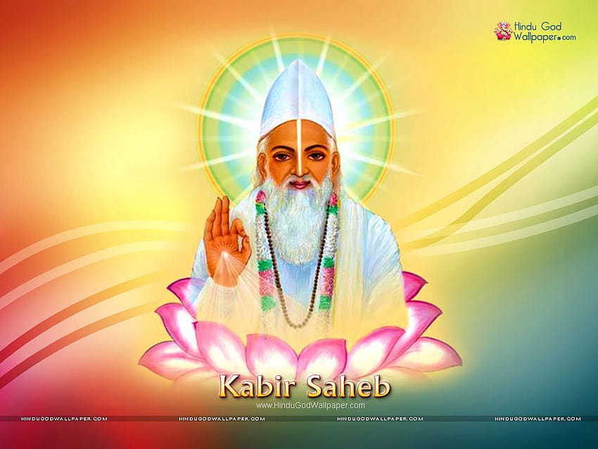 Kabir Saheb dengan Saint Kabir ukuran penuh, kabir das Wallpaper HD