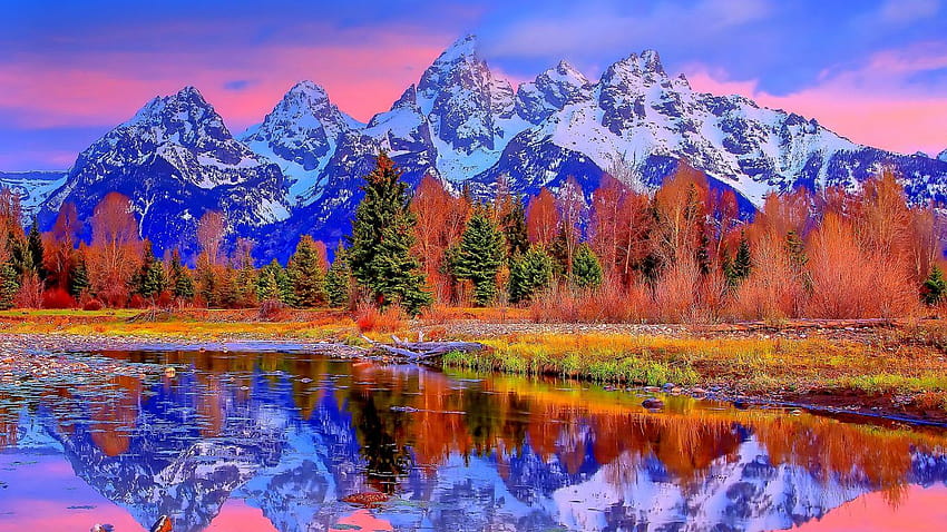 Autumn Mountain posted by John Walker, mountain autumn pc HD wallpaper