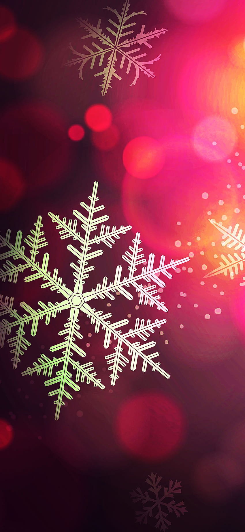 Snow bokeh iPhone X, iphone 11 pro christmas HD phone wallpaper | Pxfuel