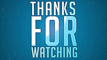 1052 Thanks Watching Images Stock Photos  Vectors  Shutterstock