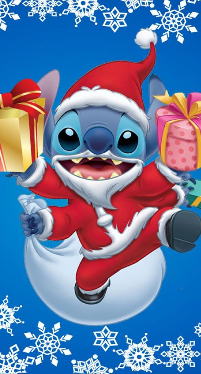 Lilo And Stitch Christmas, christmas disney iphone HD phone wallpaper