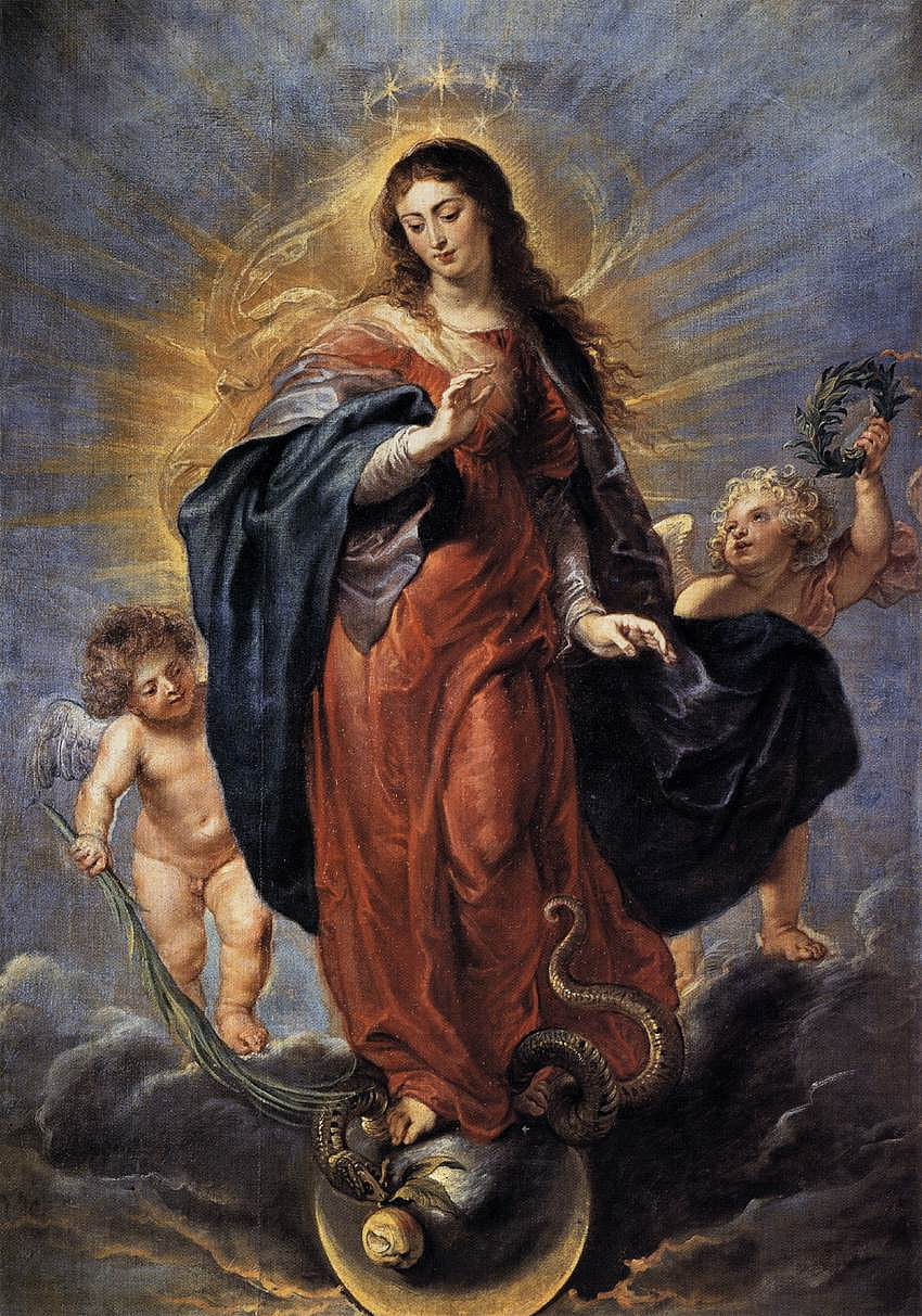 File:Peter Paul Rubens, immaculate conception HD phone wallpaper