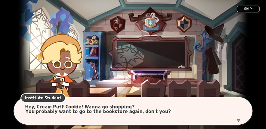 SPOILERS] Anybody else really like Cream Puff Cookie's friend 'Institute Student'? I hope he becomes a playable character: CookieRunKingdoms HD wallpaper