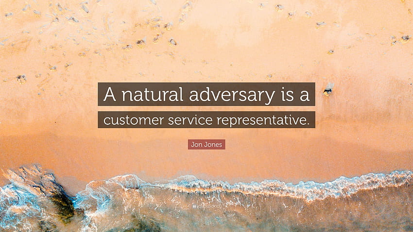 Cita de Jon Jones: “Un adversario natural es un representante de servicio al cliente”. fondo de pantalla