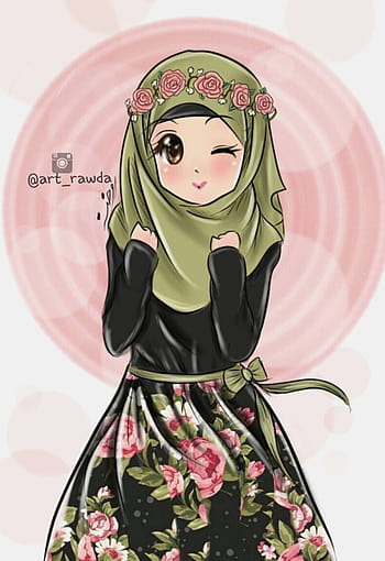 beatiful muslim anime niqab Poster for Sale by muslim-ah