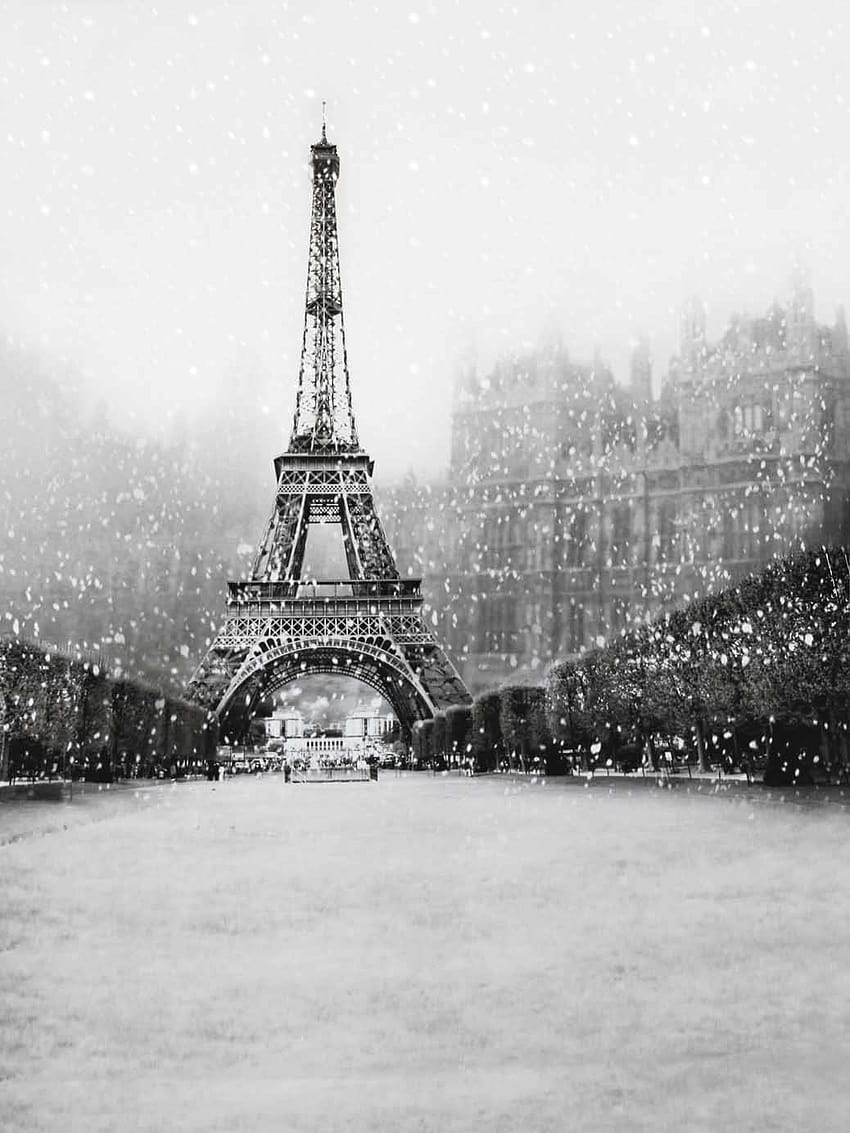 5x6.5ft Snow Winter Paris Eiffel Tower Backgrounds graphy Snowy City Scenic graphic Backdrops Christmas Romantic Booth Studio : Amazon.ca: Camera &, eiffel tower winter HD phone wallpaper