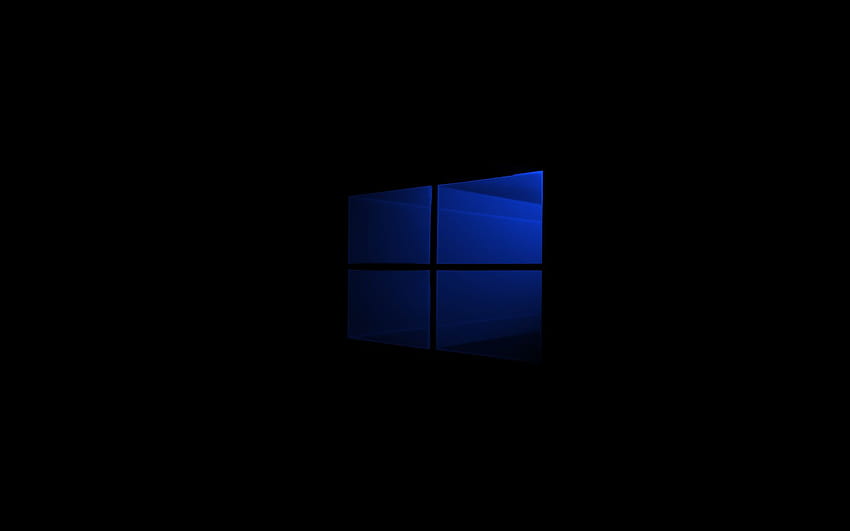 Windows 10 Bliss At Night Minimal, windows-10, windows, computer,  minimalism, HD wallpaper