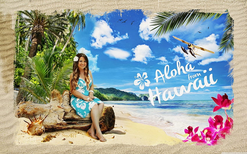Luau hawaïen, été hawaïen Fond d'écran HD