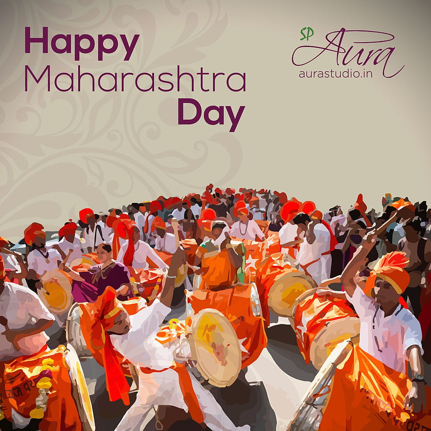 Aura wishes you all a very Happy Maharashtra Day!!! HD phone wallpaper
