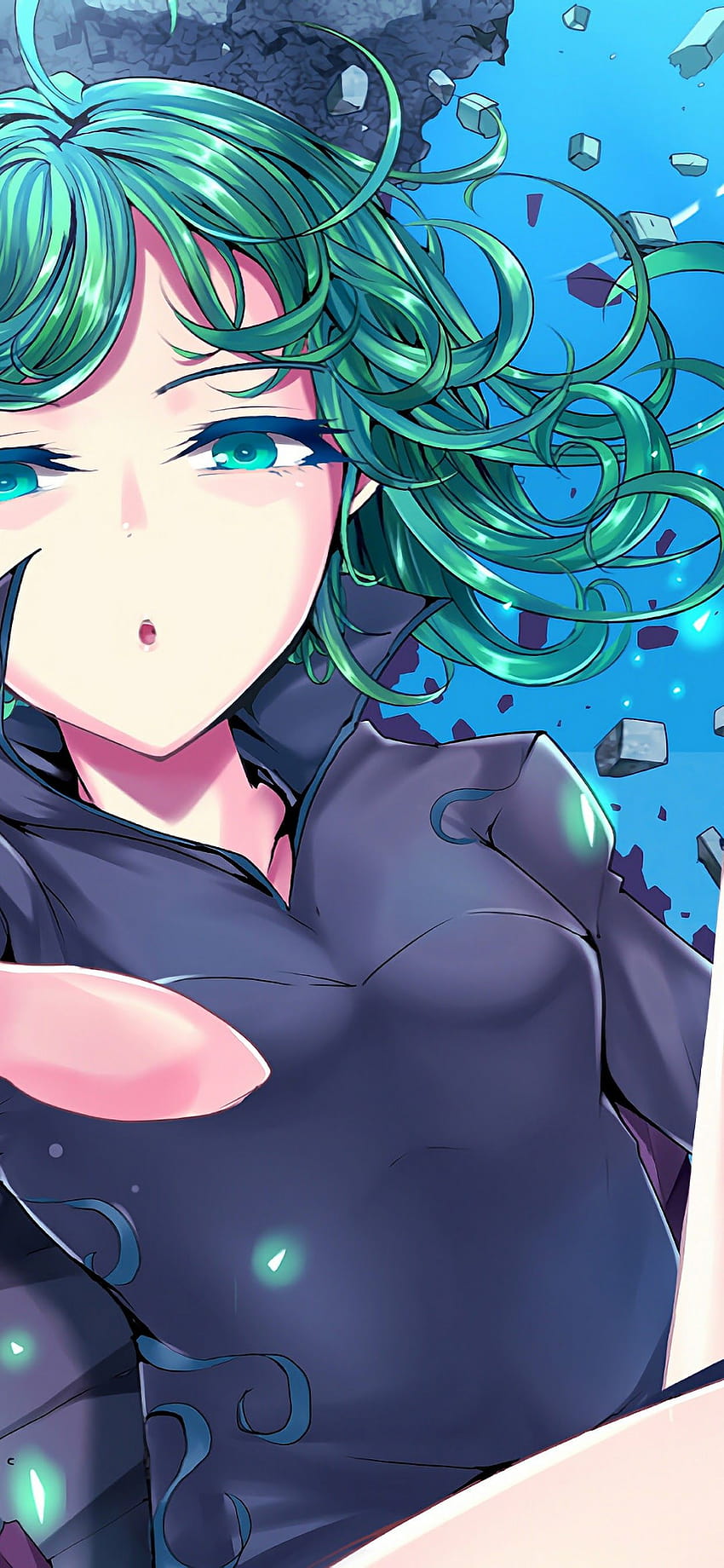 Tatsumaki One Punch Man, terrible téléphone tornade Fond d'écran de téléphone HD